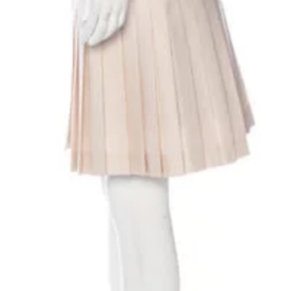 SALVATORE FERRAGAMO PLEATED A-LINE SKIRT mu628 - Picture 6 of 7